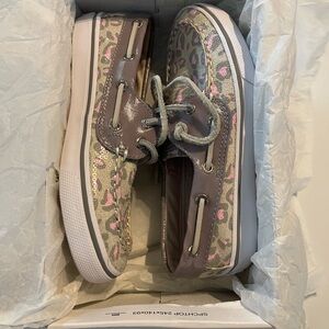 Sperry Kids Sneakers - Pink and Gray